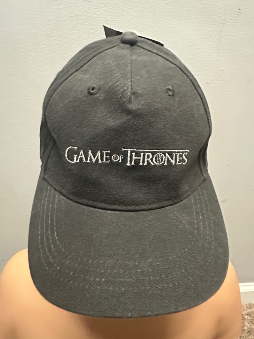 Game of Thrones Black Embroidered TM & @
